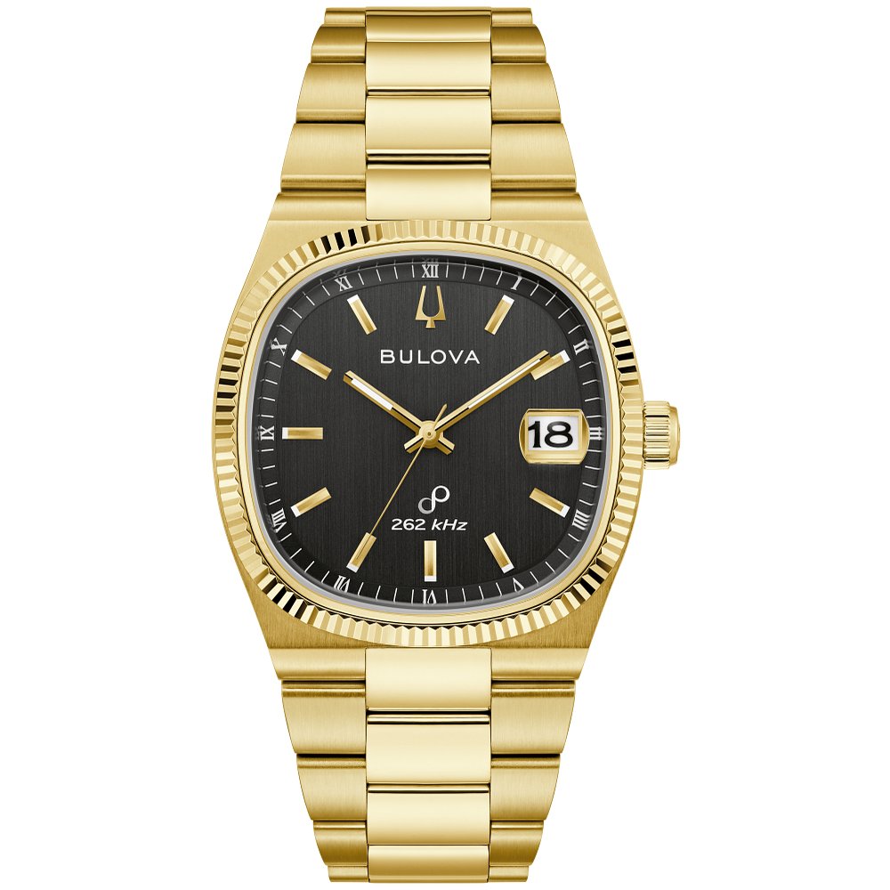 Bulova Gold-Tone Stainless Steel Dress/Classic Classic Super Seville Mens Watch (042429607453) 97B246
