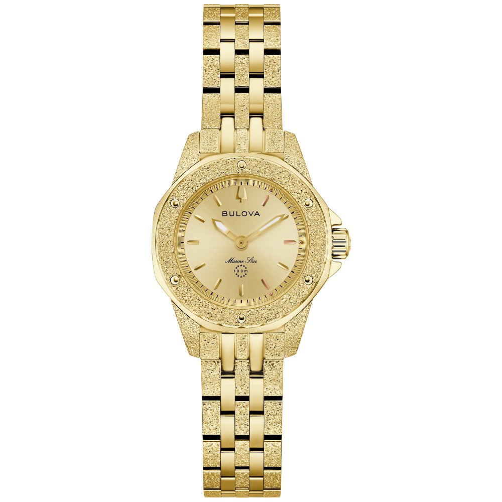 Bulova Gold-Tone Stainless Steel Performance Marine Star Series A - Marc Anthony Ladies Watch (042429607569) 97L192
