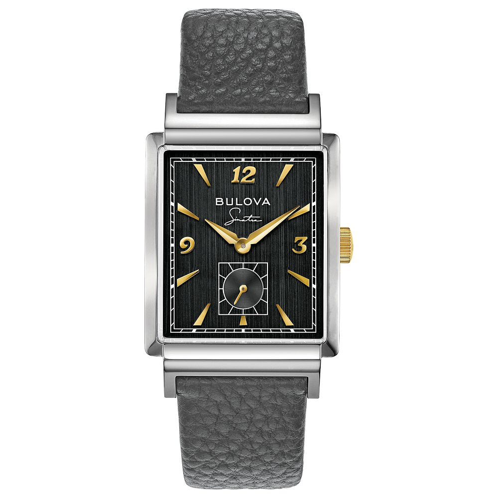 Bulova Silver-Tone Stainless Steel Dress/Classic Frank Sinatra My Way Mens Watch (042429584273) 98A261