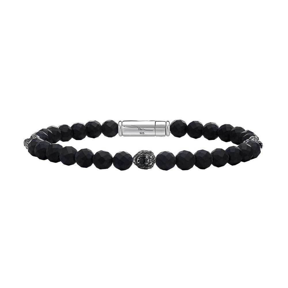 White Sterling Silver 925 Marc Anthony Mens Bracelet (042429599352) BVB1161-WSBKOX