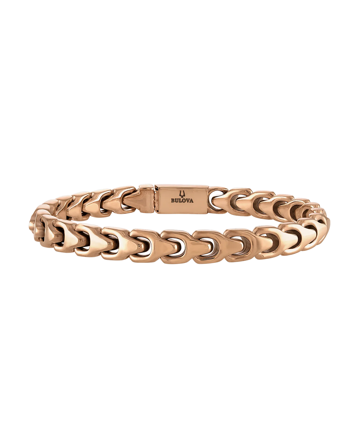 Rose Steel Bulova Link™ Collection Mens Bracelet