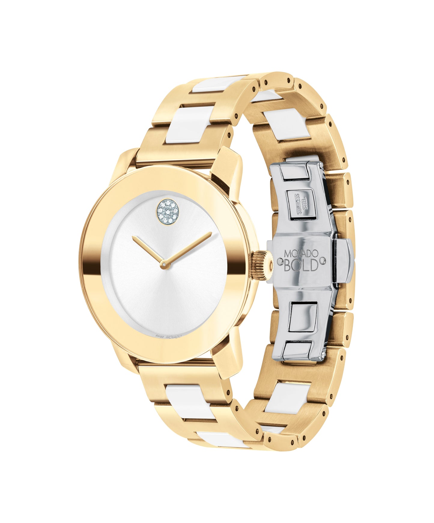 Movado Bold Iconic Mixed Material (7991069147366)