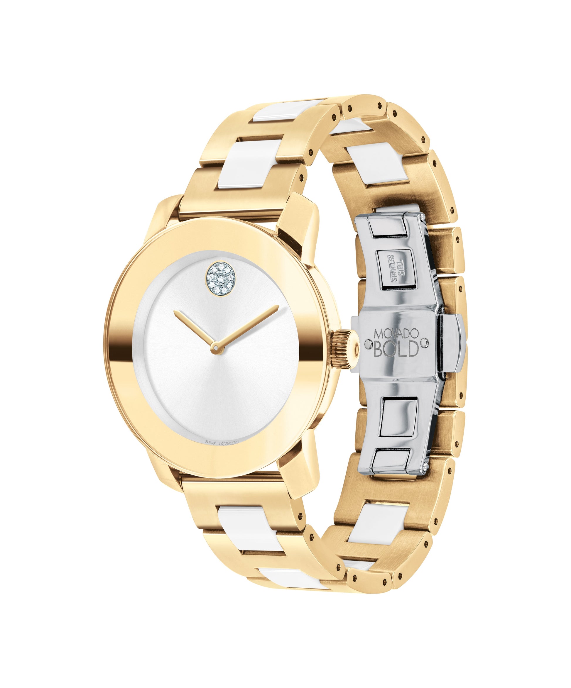 Movado Bold Iconic Mixed Material (7991069147366)
