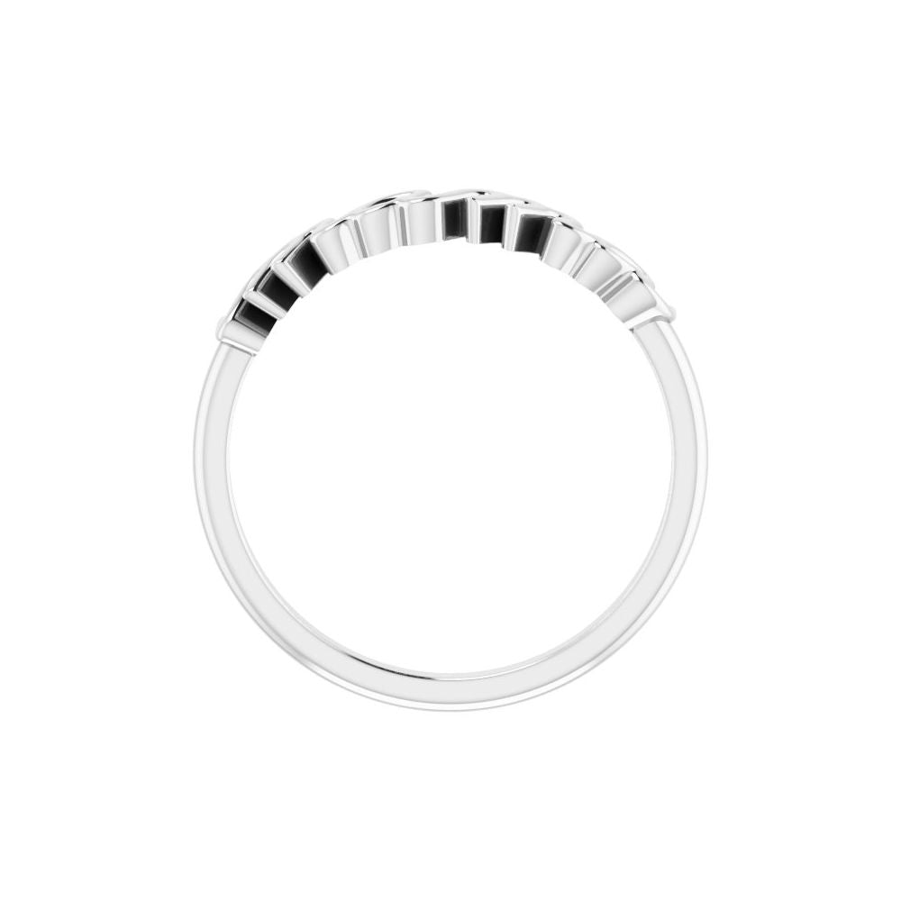 Sterling Silver Mama Script Ring Size 7 (8635795636454)