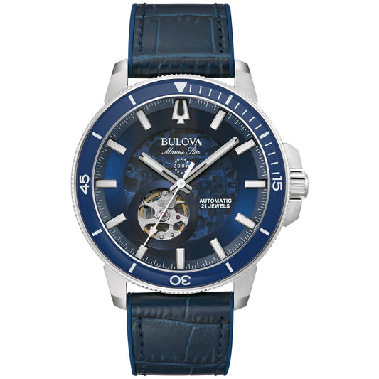 Bulova Performance Marine Star Mens Watch Stainless Steel (8077819871462)