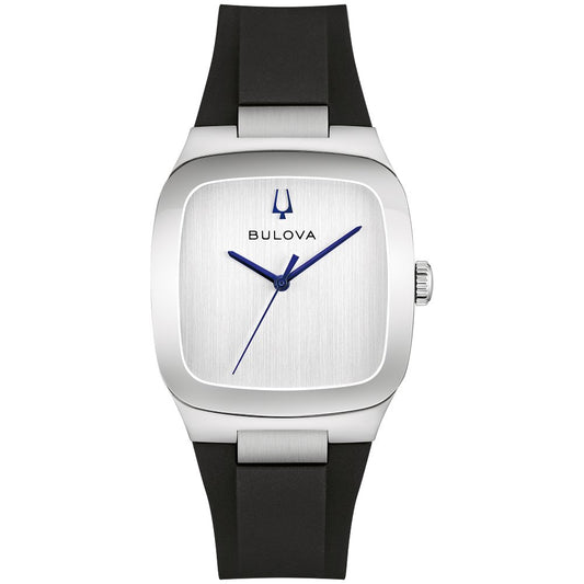 Bulova Silver-Tone Stainless Steel Modern Latin Grammy Millennia Mens Watch (042429607651) 96A335