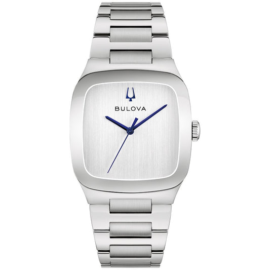 Bulova Silver-Tone Stainless Steel Modern Latin Grammy Millennia Mens Watch (042429607668) 96A336