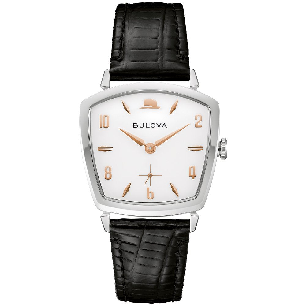 Bulova Silver-Tone Stainless Steel  Dress/Classic Frank Sinatra I've Got You Under My Skin Mens Watch (042429607613) 96A337