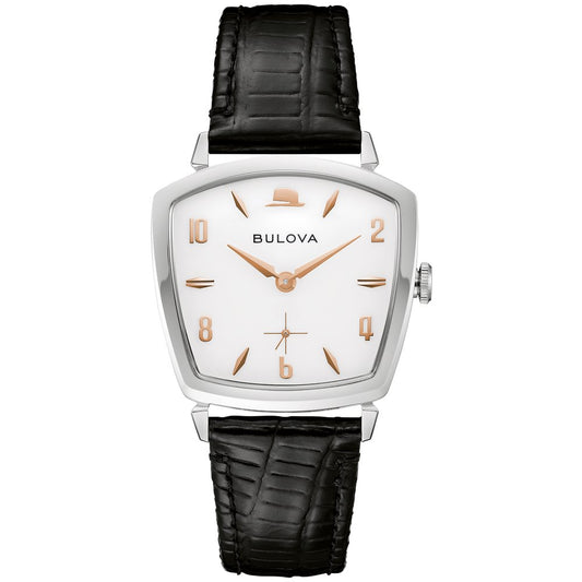 Bulova Silver-Tone Stainless Steel  Dress/Classic Frank Sinatra I've Got You Under My Skin Mens Watch (042429607613) 96A337