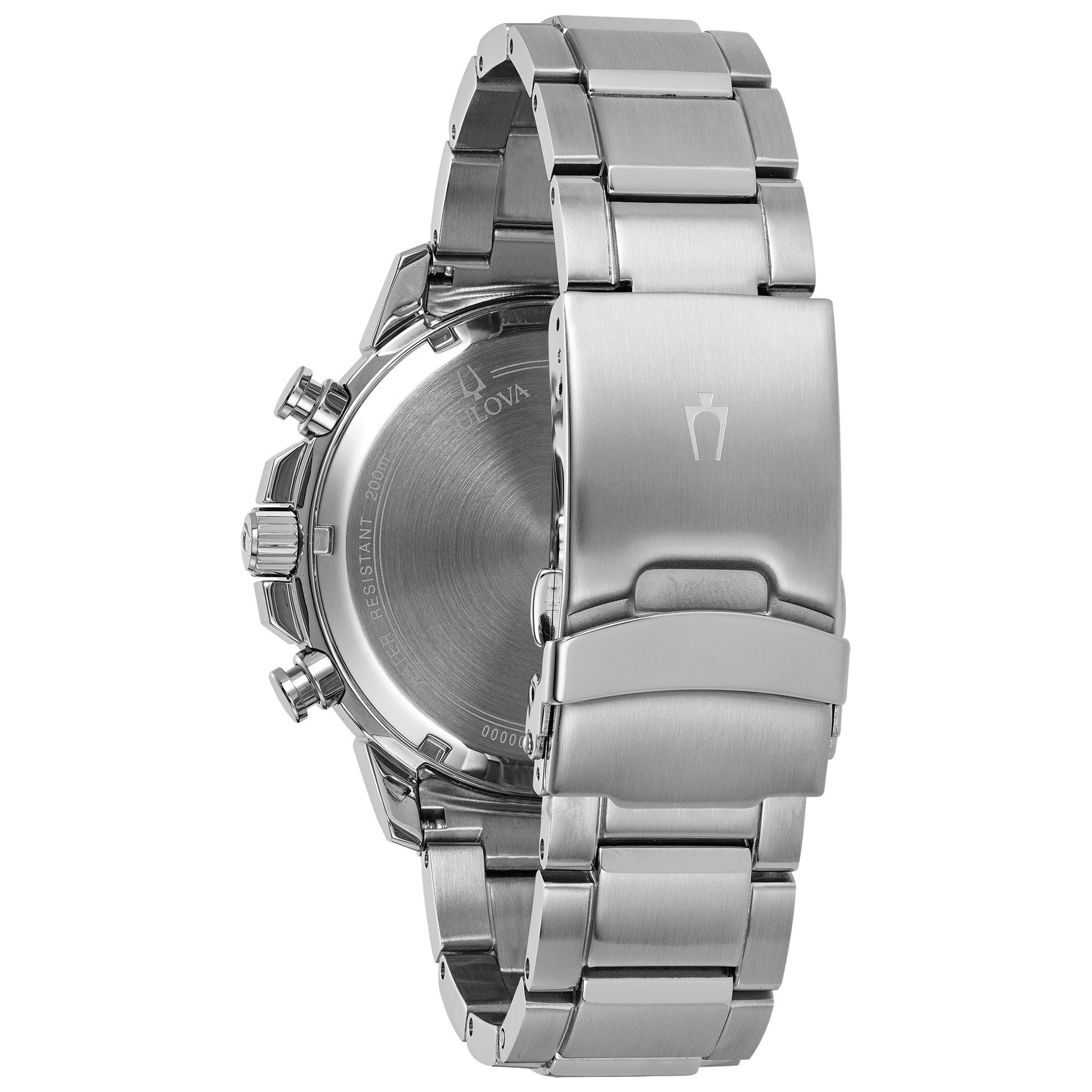 Bulova Performance Marine Star Mens Watch Stainless Steel (8077819936998)