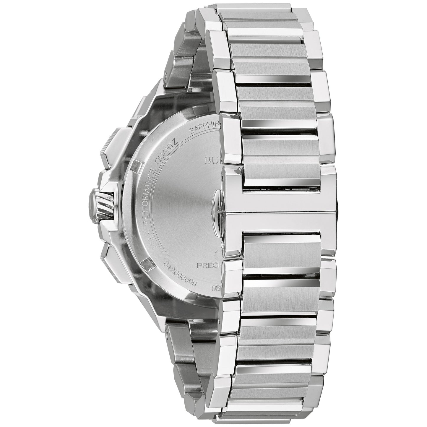 Bulova Proprietary Precisionist Mens Watch Stainless Steel (8077820133606)