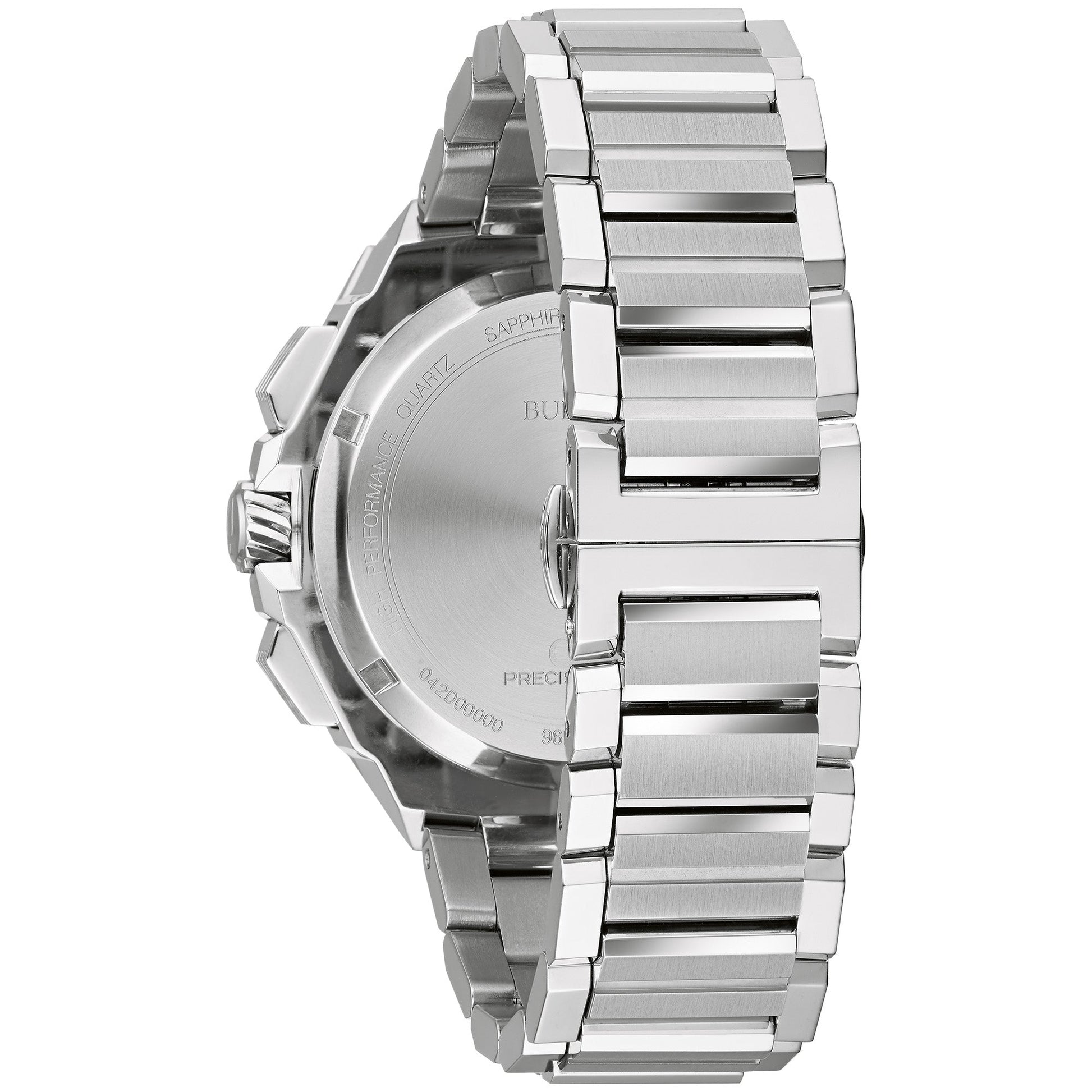 Bulova Proprietary Precisionist Mens Watch Stainless Steel (8077820133606)