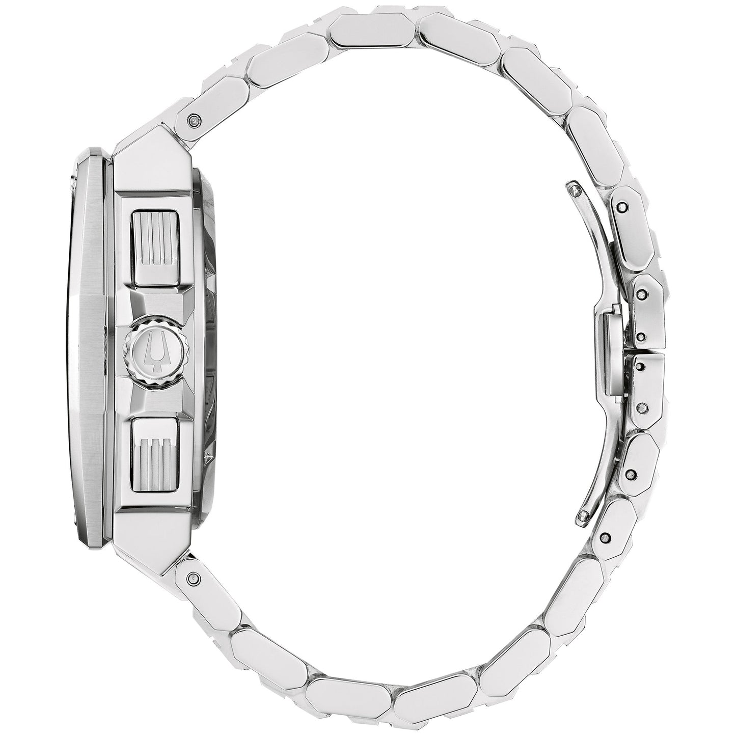 Bulova Proprietary Precisionist Mens Watch Stainless Steel (8077820133606)