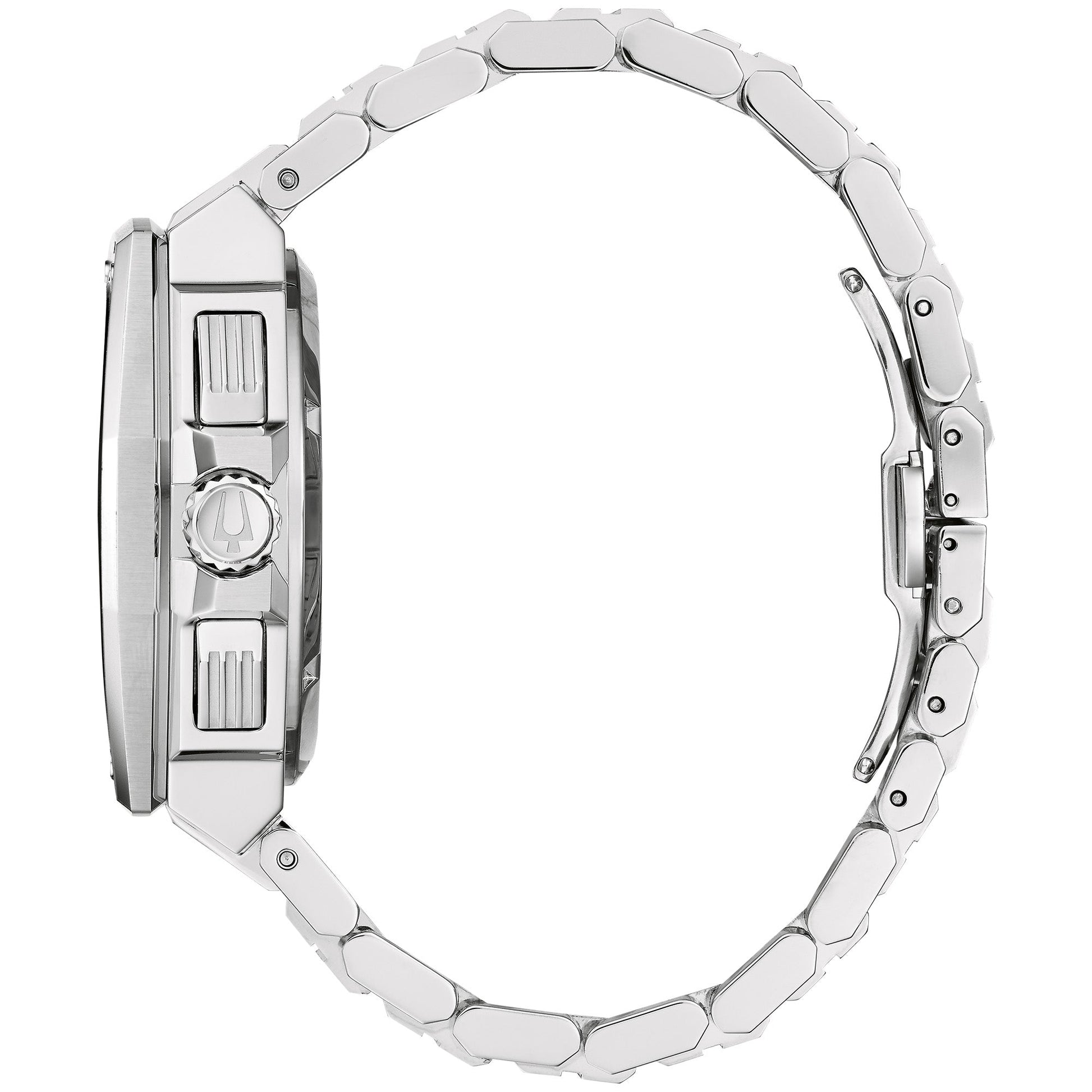 Bulova Proprietary Precisionist Mens Watch Stainless Steel (8077820133606)