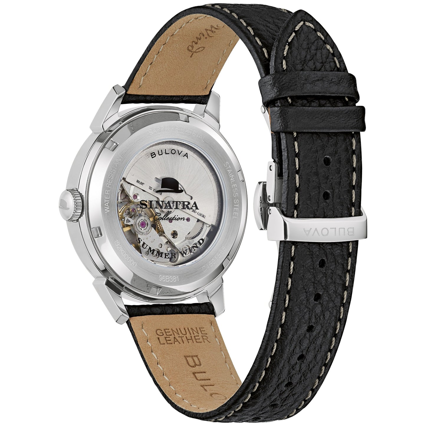 Bulova Collaborations Frank Sinatra Mens Watch Stainless Steel (8077820297446)