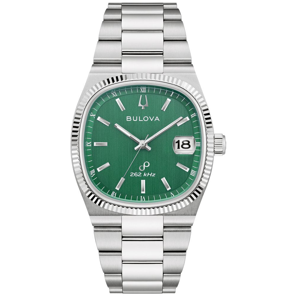 Bulova Silver-Tone Stainless Steel  Dress/Classic Classic Super Seville Mens Watch (042429599772) 96B439