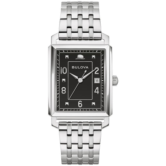 Bulova Silver-Tone Stainless Steel  Dress/Classic Frank Sinatra The Very Thought of You Mens Watch (042429603622) 96B461