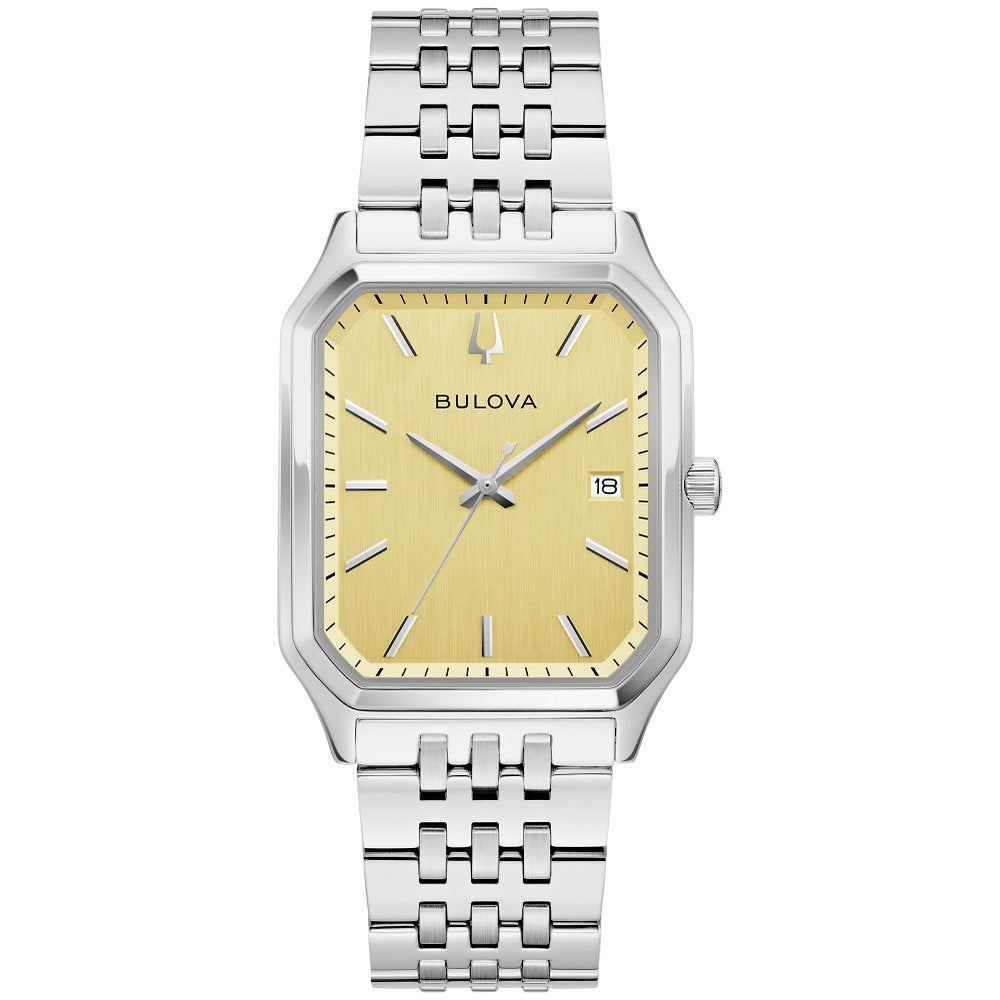 Bulova Silver-Tone Stainless Steel  Dress/Classic Tony Bennett We are All Here Mens Watch (042429605336) 96B471