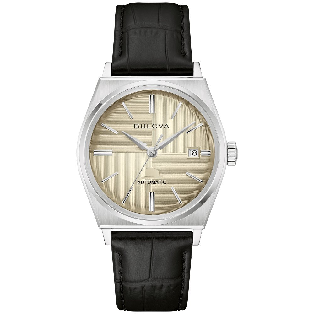 Bulova Silver-Tone Stainless Steel  Dress/Classic Frank Sinatra Nothing But The Best Mens Watch (042429607590) 96B483