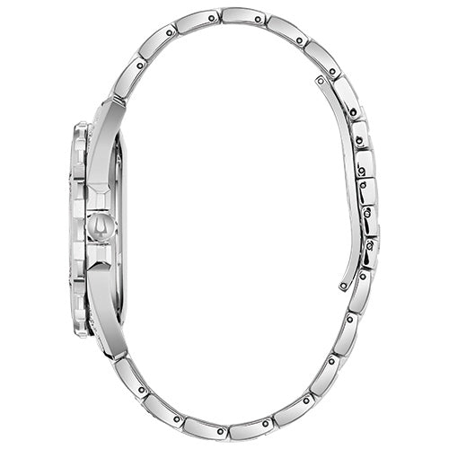Bulova  Box Set Bul Crystal Mens Stainless Steel (8287993888998)