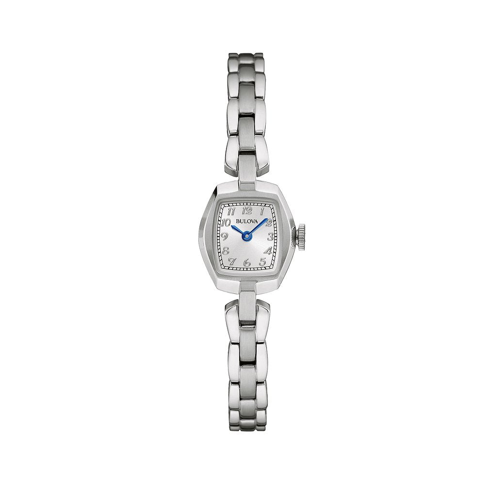 Bulova Silver-Tone Stainless Steel Dress/Classic Classic Ladies Classic Ladies Watch (042429538238) 96L221
