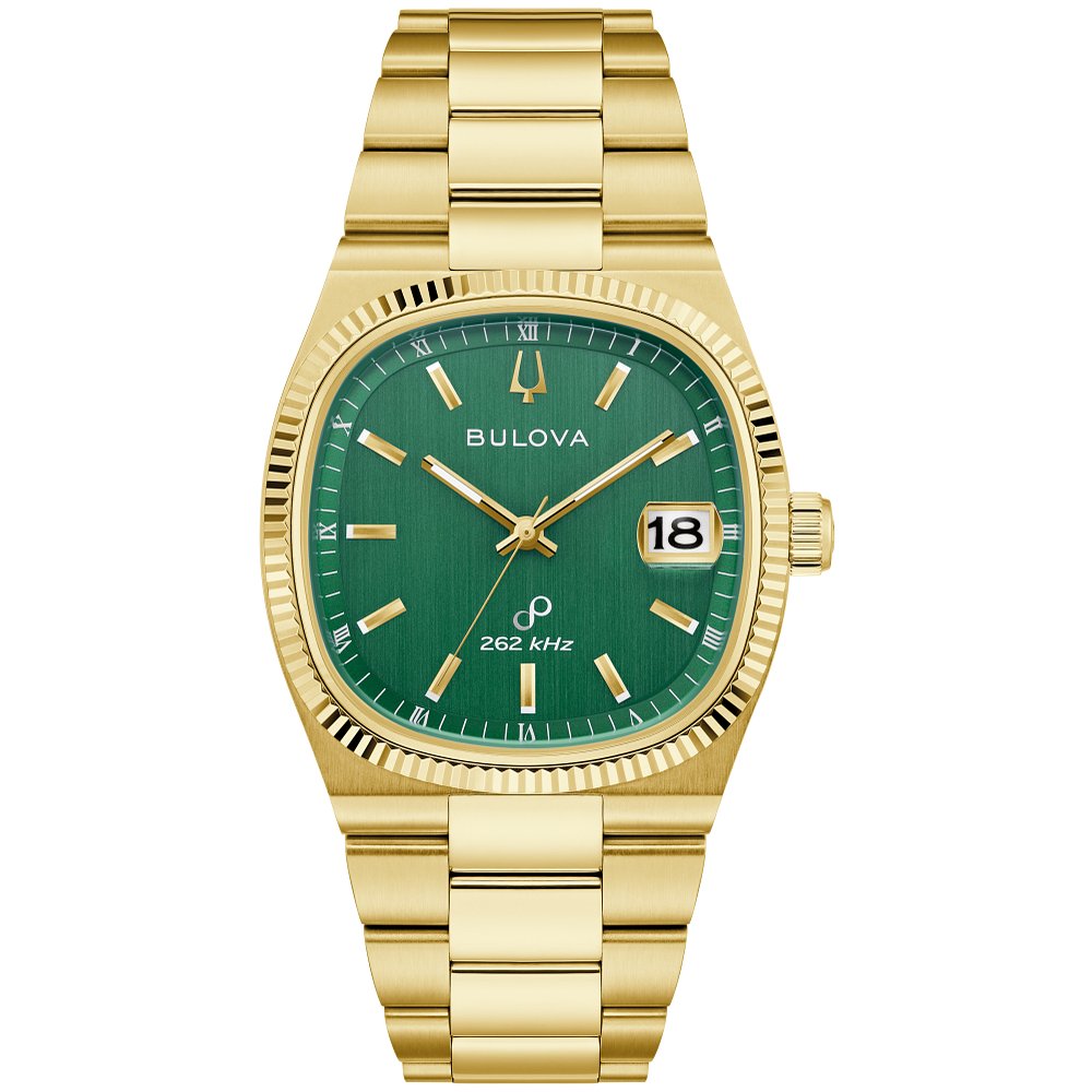 Bulova Gold-Tone Stainless Steel  Dress/Classic Classic Super Seville Mens Watch (042429516793) 97B237