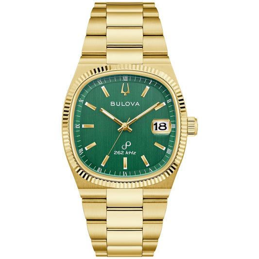 Bulova Gold-Tone Stainless Steel  Dress/Classic Classic Super Seville Mens Watch (042429516793) 97B237