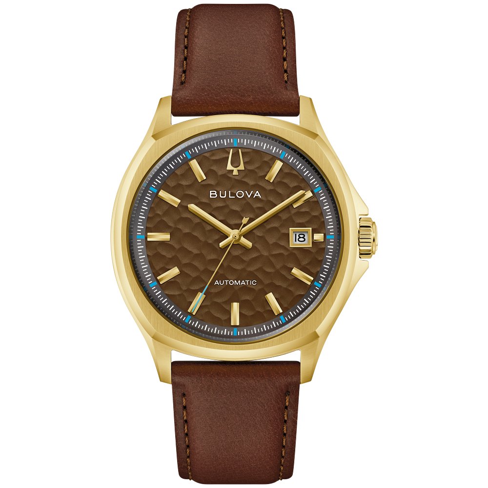 Bulova Gold-Tone Stainless Steel  Dress/Classic Tony Bennett NYC Mens Watch (042429607637) 97B244
