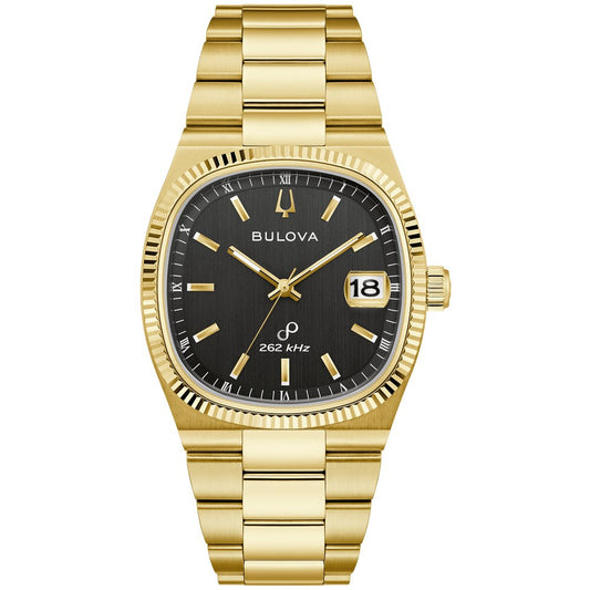 Bulova Gold-Tone Stainless Steel  Dress/Classic Classic Super Seville Mens Watch (042429607453) 97B246