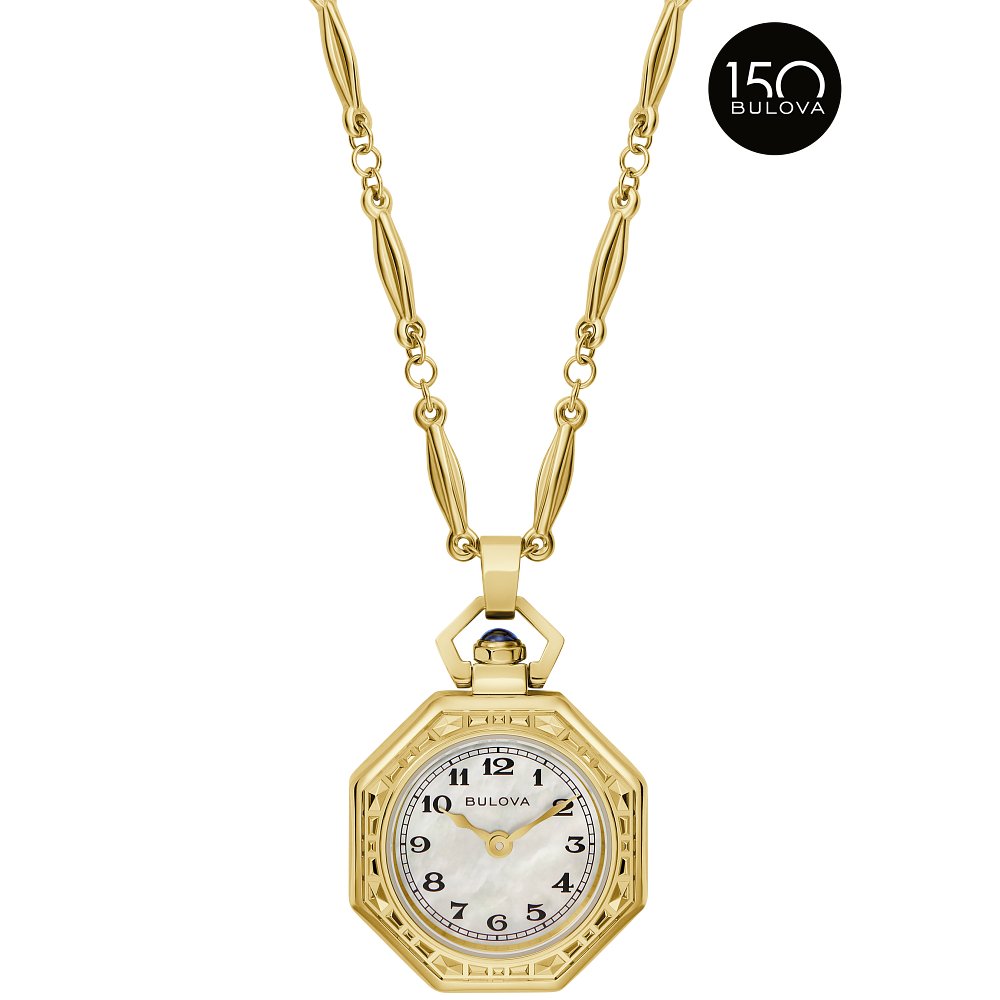 Bulova Gold-Tone Stainless Steel  Dress/Classic Classic Rubaiyat Ladies Watch (042429605374) 97L182