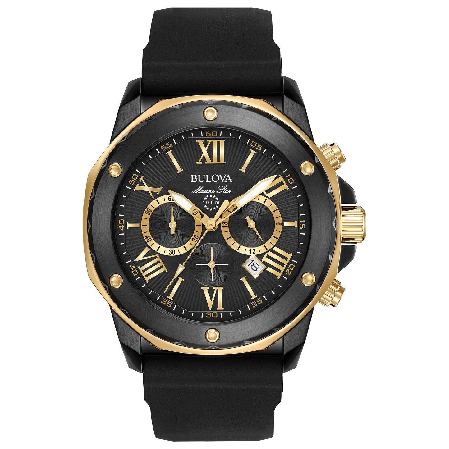 Bulova Performance Marine Star Mens Watch Stainless Steel (8077821935846)
