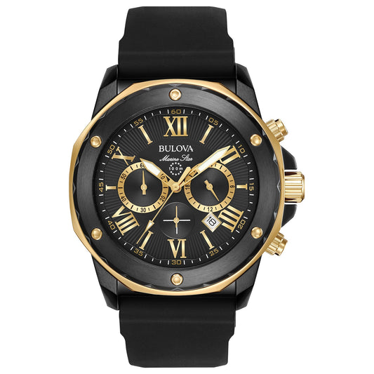 Bulova Performance Marine Star Mens Watch Stainless Steel (8077821935846)