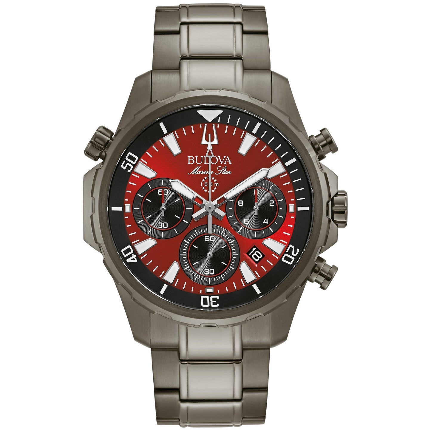 Bulova Performance Marine Star Mens Watch Stainless Steel (8077822427366)