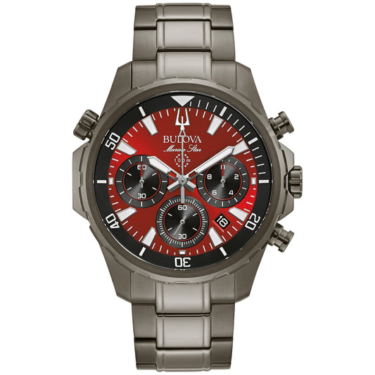 Bulova Performance Marine Star Mens Watch Stainless Steel (8077822427366)