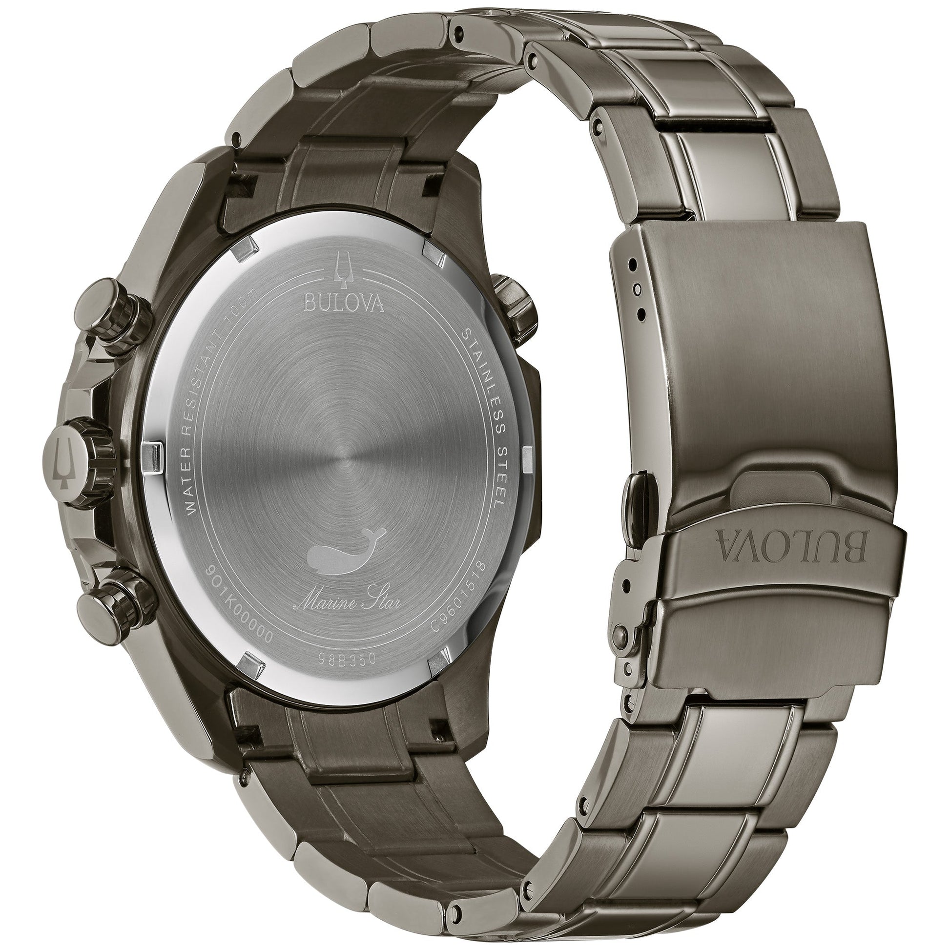 Bulova Performance Marine Star Mens Watch Stainless Steel (8077822427366)