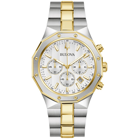 Bulova Two-Tone Stainless Steel  Dress/Classic Classic Prestige Mens Watch (042429603363) 98B450