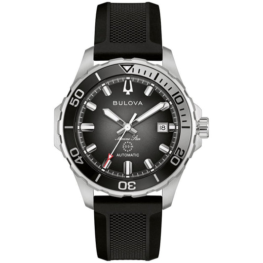 Bulova Silver-Tone Stainless Steel Performance Marine Star Series B Mens Watch (042429607514) 98B465