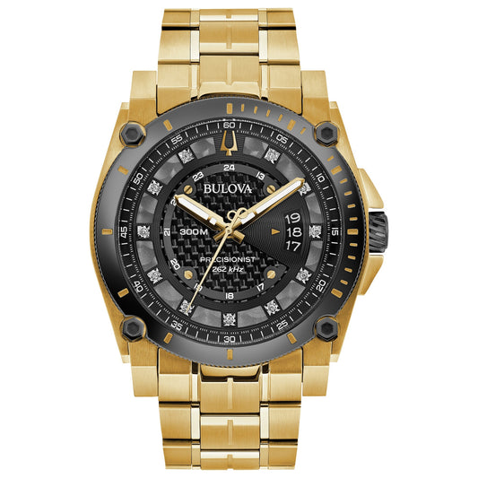 Bulova Proprietary Precisionist Mens Watch Stainless Steel (8077822886118)
