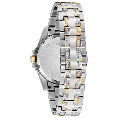 Bulova Dress/Classic Crystal Mens Watch Stainless Steel (8077823279334)