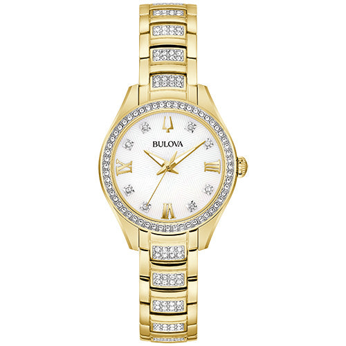 Bulova  Misc Crystal Ladies Stainless Steel (8287994511590)