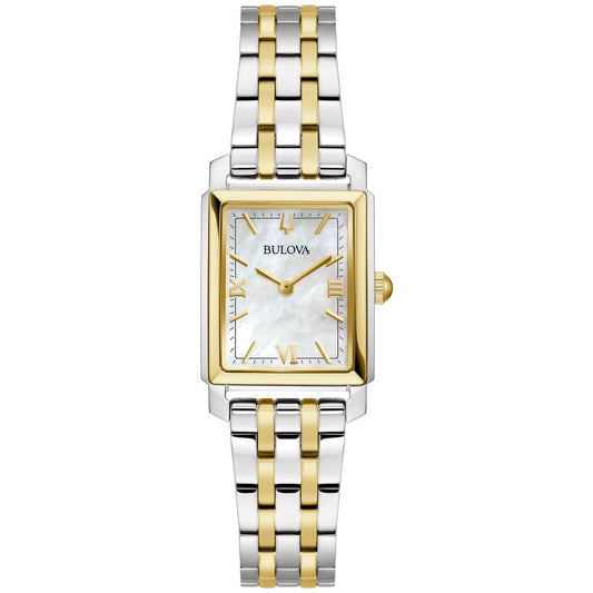 Bulova Two-Tone Stainless Steel  Dress/Classic Classic Sutton Ladies Watch (042429594074) 98L308