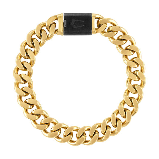 Yellow Steel Classic Collection Mens Bracelet (042429595255) BVB1016-GOSTNA