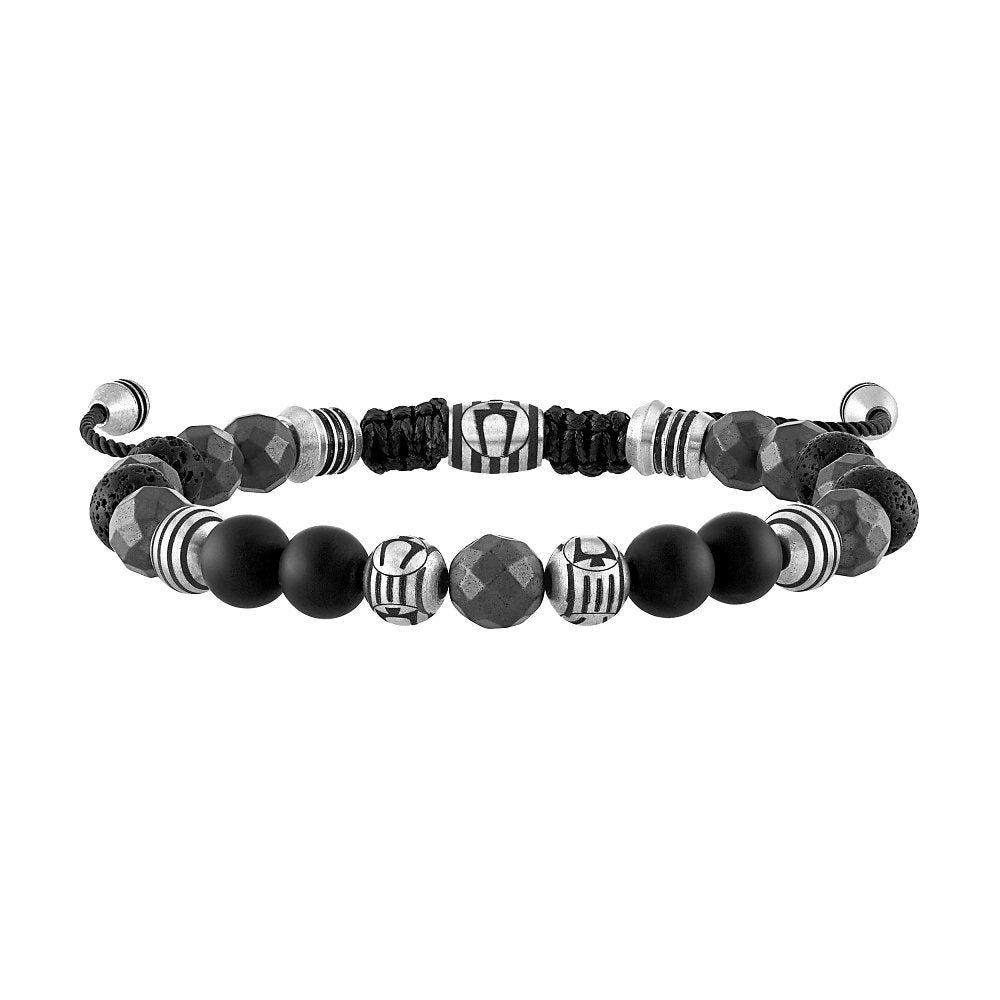 White Steel Marine Star Collection Mens Bracelet (042429595606) BVB1072-NSTMA