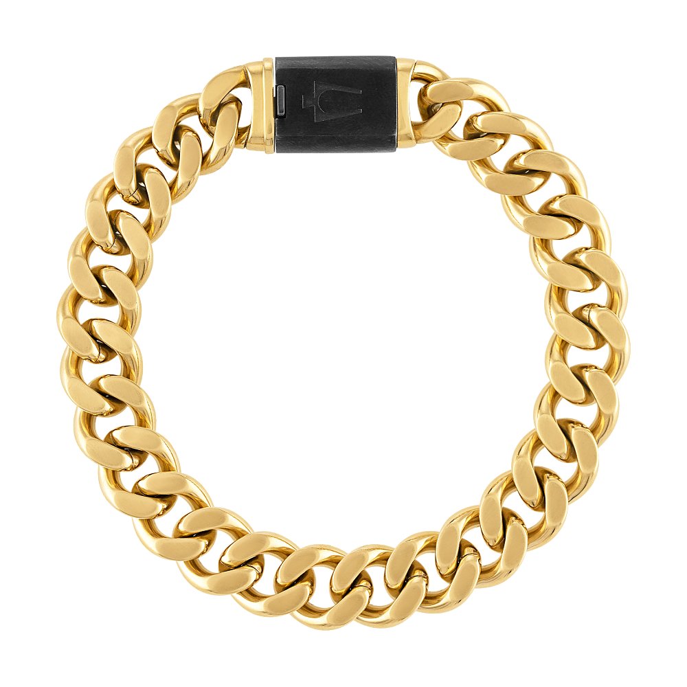 Yellow Steel Classic Collection Mens Bracelet (042429595279) BVB1080-GOSTNA