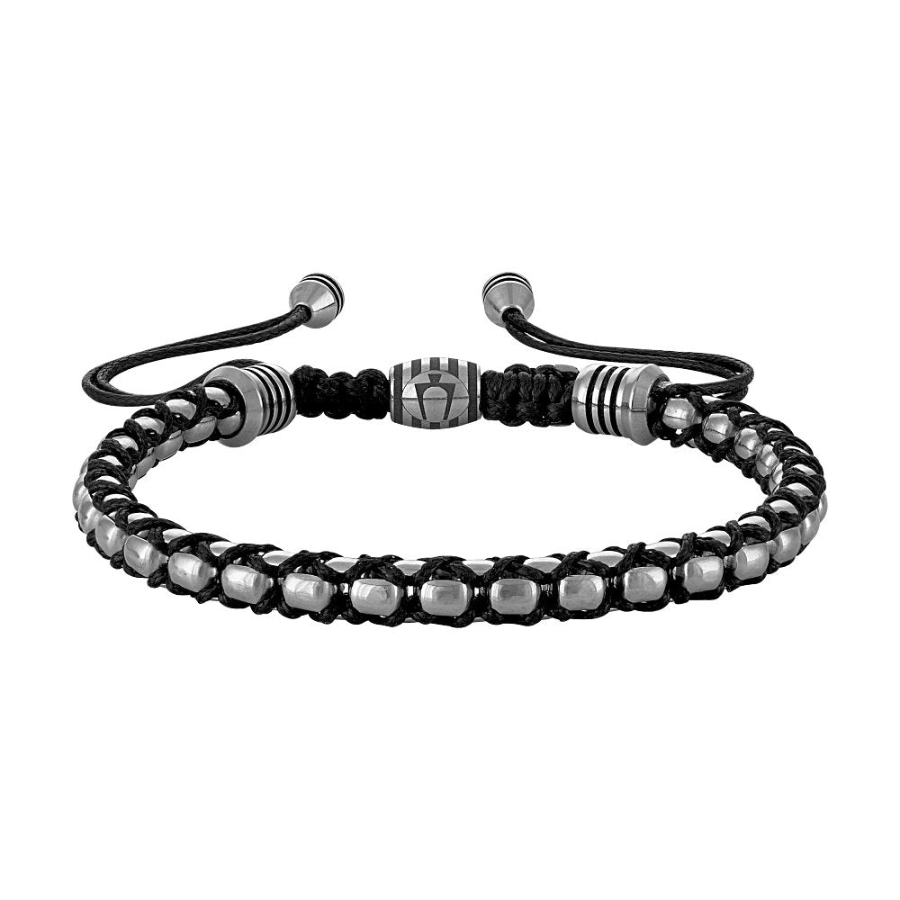 White Stainless Steel Icon Collection Mens Bracelet (042429602137) BVB1089-SBSTBA