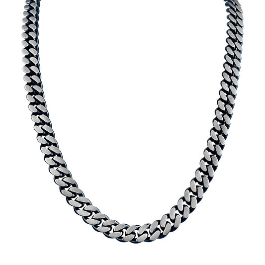 White Steel Classic Collection Mens Necklace (042429595477) BVC1054-SLSTNA