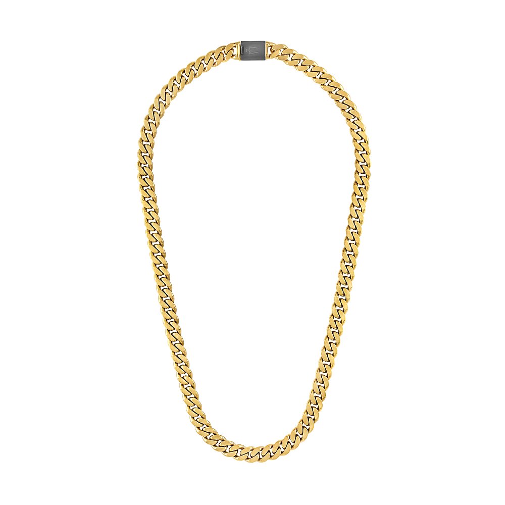 Yellow Steel Classic Collection Mens Necklace (042429595484) BVC1056-GOSTNA