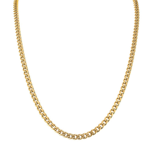 Yellow Steel Classic Collection Mens Necklace (042429602052) BVC1065B-GOSTNA