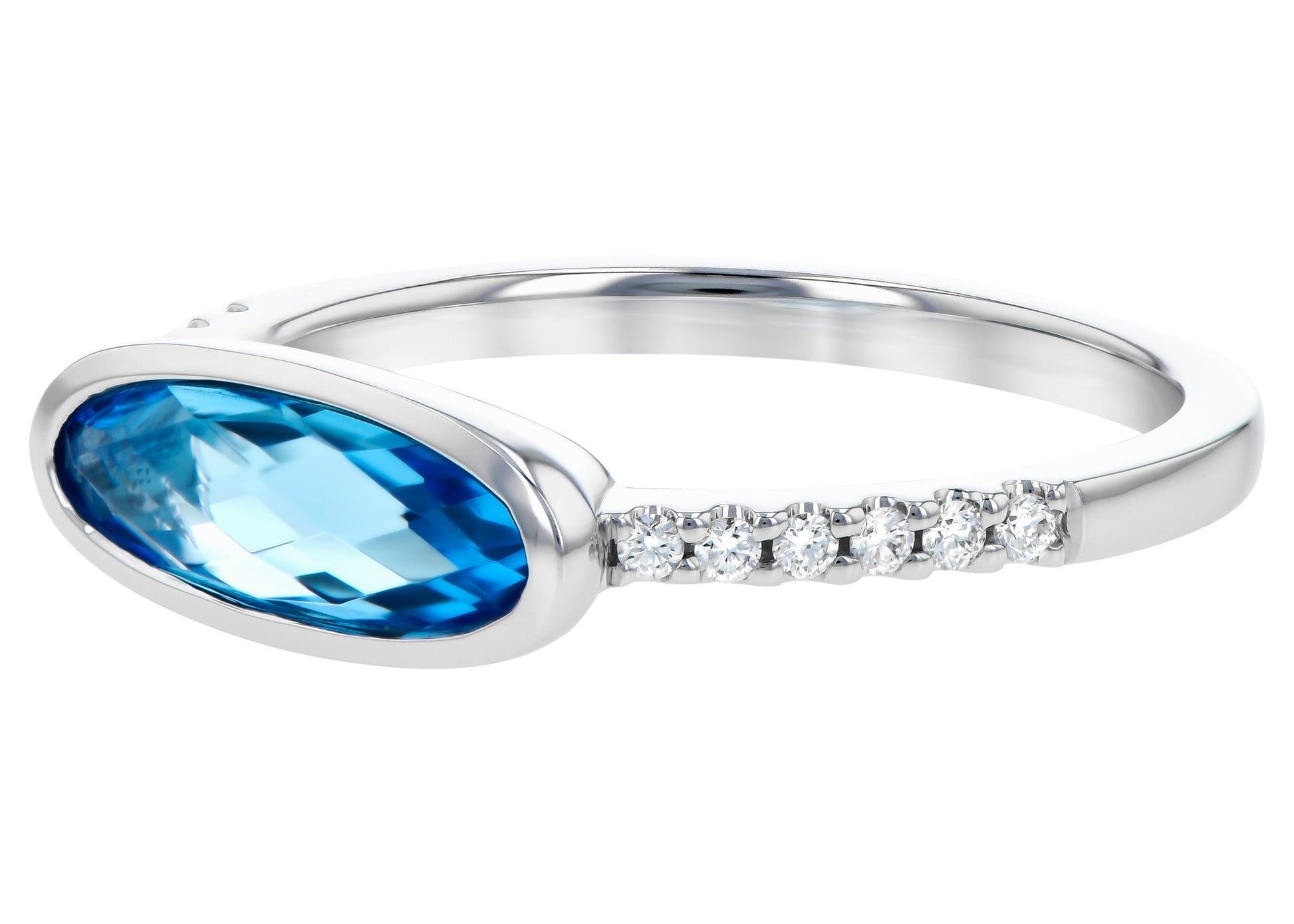 Blue Topaz Ring (8055263461606)