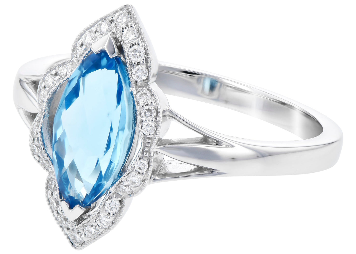 Blue Topaz Ring (8055263625446)